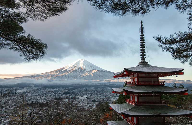 sightseeing Japan